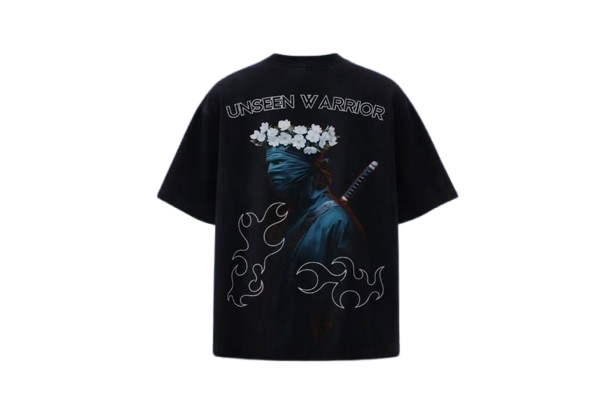 Unseen Warrior Oversized T-Shirt | Premium Streetwear | WizGods