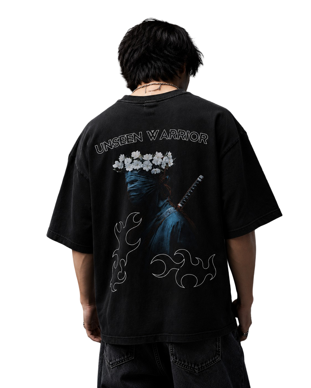 Unseen Warrior Oversized T-Shirt | Premium Streetwear | WizGods