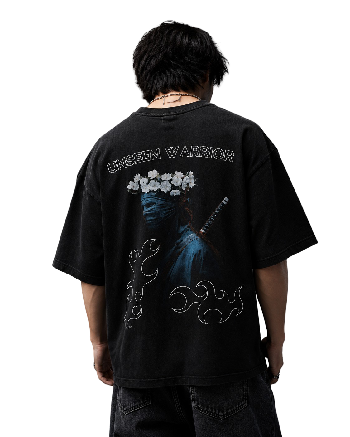 Unseen Warrior Oversized T-Shirt | Premium Streetwear | WizGods