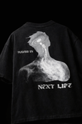 Maybe In Next Life Oversized Graphic Tee – Black Streetwear T-Shirt